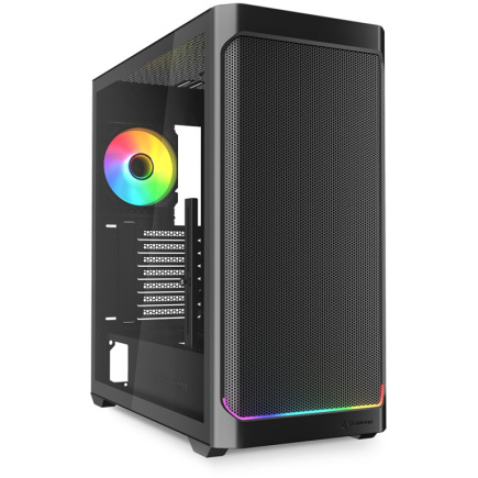 Sharkoon AK4W RGB ATX 1xGlas Must