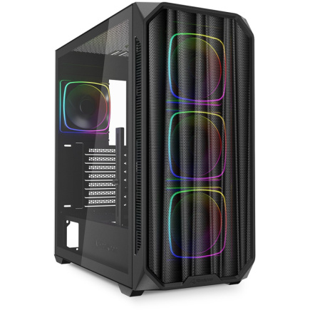 Sharkoon AK5M RGB ATX 1xMetall Черный
