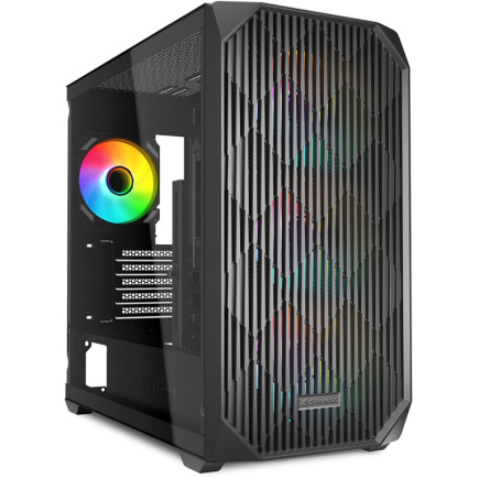 Sharkoon MK3 RGB Micro-ATX 1xGlas Must
