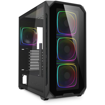 Sharkoon AK5G RGB ATX 1xGlas Черный