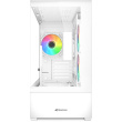 Sharkoon MK6 RGB Micro-ATX 1xGlas Valge