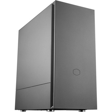 CoolerMaster Midi Silencio S600 (B) USB 3.2/Steel side