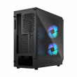 Fractal Design FDE Focus 2 RGB Black TG Clear Tint