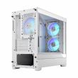 Fractal Design PC case Pop Mini Air TG Clear Tint RGB white
