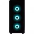 ATX CMT340 FSP Plus Mid tower/Tempered Glass side panel/2xUSB 3.0/HD Audio/ARGB/4x120mm fan/Black