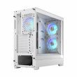 Fractal Design PC case Pop Air TG Clear Tint RGB white