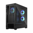 Fractal Design PC case Pop Air TG Clear Tint RGB black