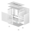 DeepCool CH160 WH Small Form Factor (SFF) White