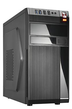 Case|GOLDEN TIGER|Baltimore 530|MiniTower|Not included|MicroATX|Colour Black|BALTIMORE5302USB2+2USB3