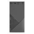 Gembird CCC-FC-K170-600W Office computer case Fornax K170, mATX, black + 600W 80PLUS bronze PSU
