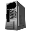 Gembird CCC-FC-K170-600W Office computer case Fornax K170, mATX, black + 600W 80PLUS bronze PSU