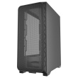 Gembird CCC-FC-M200 Gaming ATX case, Fornax M200, mesh, without fans, black