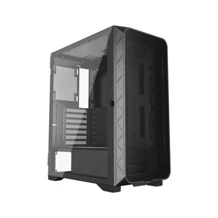 Gembird CCC-FC-M200 Gaming ATX case, Fornax M200, mesh, without fans, black