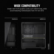 Corsair PC case 3500X TG Mid-Tower black