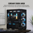 Corsair PC case 3500X ICUE LINK RGB TG Mid-Tower black