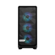 Fractal Design | Meshify 2 Compact Lite RGB | Side window | Black TG Light | Mid-Tower | Power supply included No | ATX