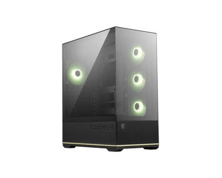 Case|MSI|MAG PANO 110R PZ|MidiTower|Case product features Transparent panel|Not included|Colour Black|MAGPANO110RPZ