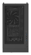GENESIS DIAXID 605F MIDI TOWER CASE WITH USB-C WINDOW BLACK