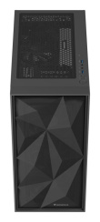 GENESIS DIAXID 605F MIDI TOWER CASE WITH USB-C WINDOW BLACK