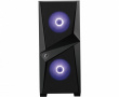 MSI MAG FORGE 100M Mid Tower Gaming Computer Case 'Black, 2x 120mm ARGB PWM Fan, 1x 120mm Fan, 1-6 ARGB Hub, Mystic Light Sync, Tempered Glass Panel, ATX, mATX, mini-ITX'