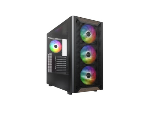 Wooden PC Case Montech XR, Midi-Tower, ATX, ARGB