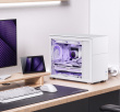 Jonsbo D31 Micro-ATX Case, Tempered Glass - white