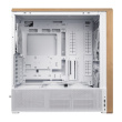 Lian Li Lancool LAN217W computer case Midi Tower White, Wood