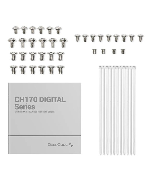 DeepCool R-CH170-WHNPI0D-G-1 computer case Tower White