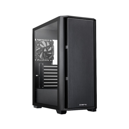 Chieftec AS-02B-TG-OP computer case Midi Tower Black