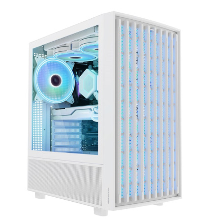 MODECOM  BREEZE ARGB Flow MIDI USB 3.0 X 2 CYPE-C computer case OBUMODOBU0043