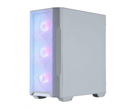 MSI MAG Forge M100R Midi Tower Transparent, White