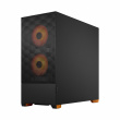 Fractal Design PC case Pop Air TG Clear Tint RGB orange core