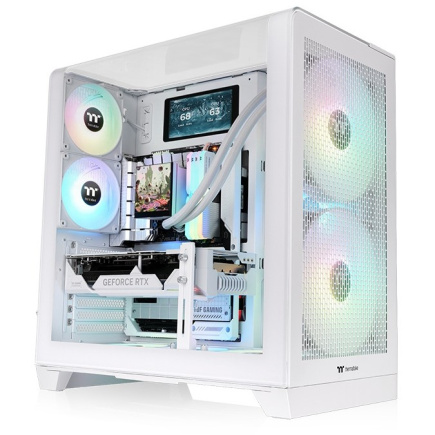 Midi Thermaltake View 390 Air Snow Valge