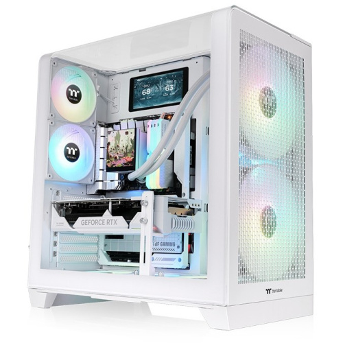 Midi Thermaltake View 390 Air Snow Valge