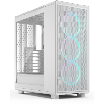 Midi Fractal Epoch Valge TG RGB Clear tint