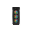 GENESIS IRID 505 ARGB Pc case, Midi tower, 2xUSB 3.0, 2xUSB 2.0, 2x Jack, Black | Genesis