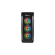 GENESIS IRID 505 ARGB Pc case, Midi tower, 2xUSB 3.0, 2xUSB 2.0, 2x Jack, Black | Genesis