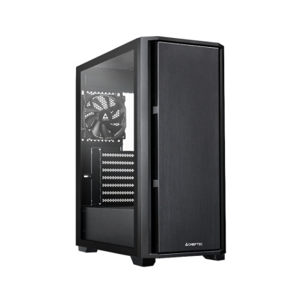 Chieftec PC case AS-02B-TG-OP Midi Tower black