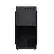 Gembird Mini-tower computer case Fornax K300, Micro-ATX, 2x USB 3.0 + 2x USB 2.0, black