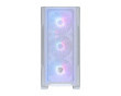 MSI MAG Forge M100R Midi Tower Transparent, White
