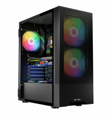 Logic Concept Computer cases Logic ARYA ARGB USB 3.0 Black