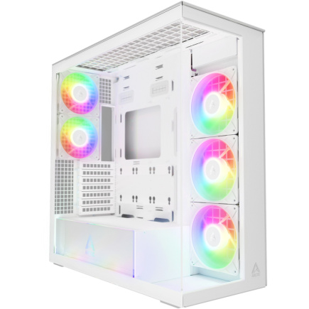 Arctic Xtender (Valge) transparent window w/o GPU vertical mount
