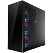 Arctic Xtender (Black) Black window with GPU vertical mount