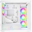 Arctic Xtender (Белый) transparent window with GPU vertical mount
