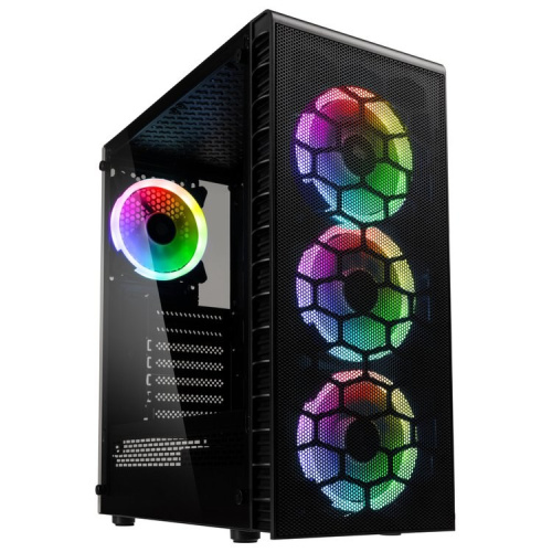 Kolink Observatory Lite Mesh RGB Mid Tower - Черный