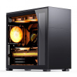 Jonsbo D41 ATX Case, Tempered Glass - Черный