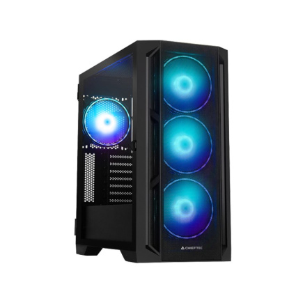 Chieftec PC- Gehäuse GA-01B-L-OP APEX LUMO Midi Tower Черный