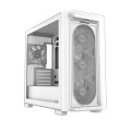 ASUS A23 PLUS ARGB Valge Computer Case Valge