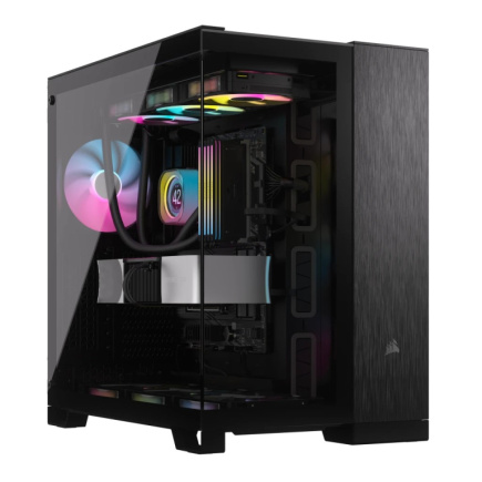 Corsair CC-9011283-WW computer case Midi Tower Aluminium, Must