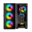 SAVIO PC Case Raptor X1 ARGB Glass/Mesh Must
